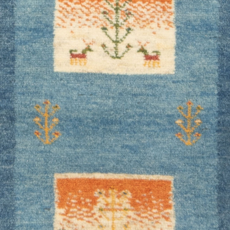 Läufer Gabbeh - Perser - 148 x 50 cm - mehrfarbig