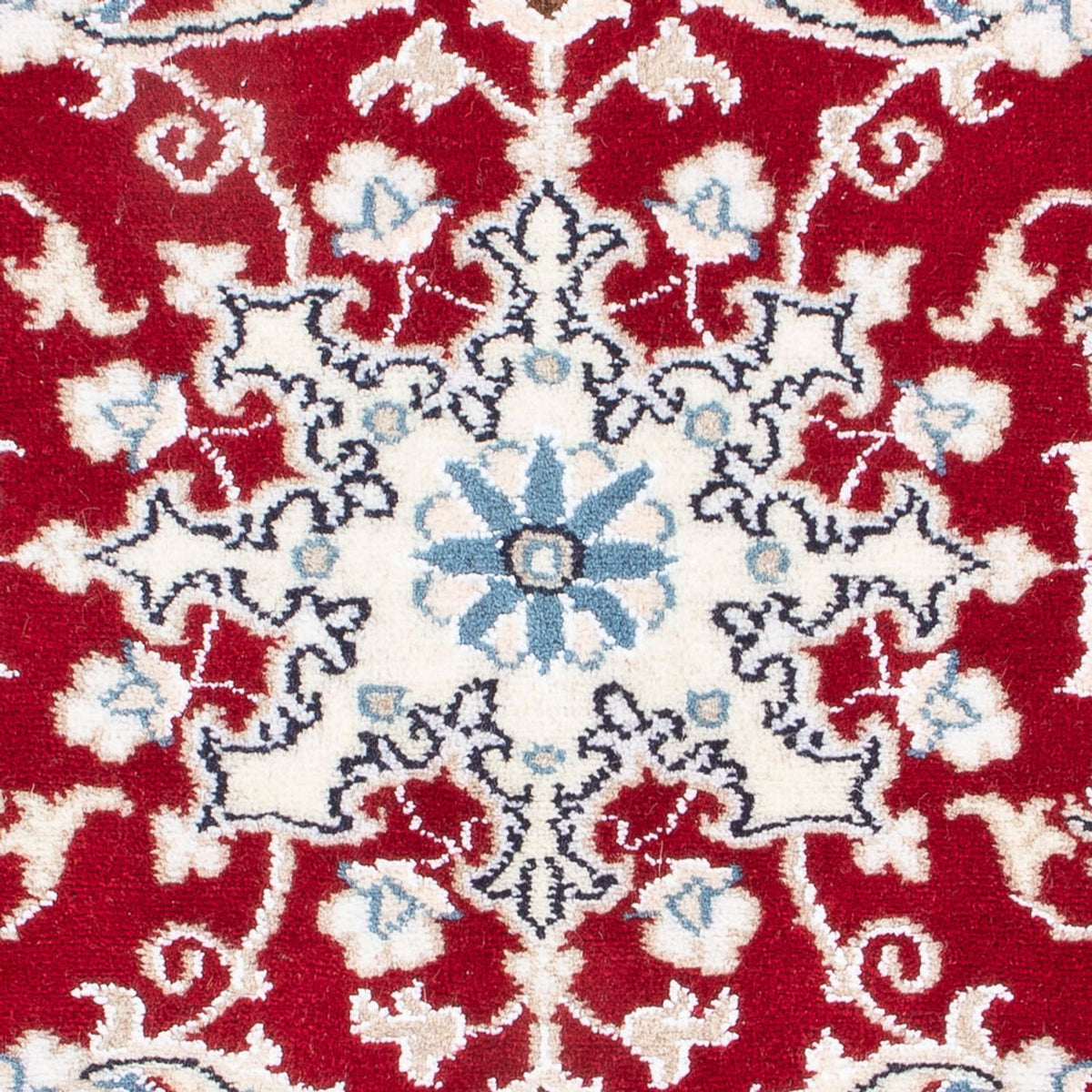 Perserteppich - Nain - 87 x 59 cm - rot