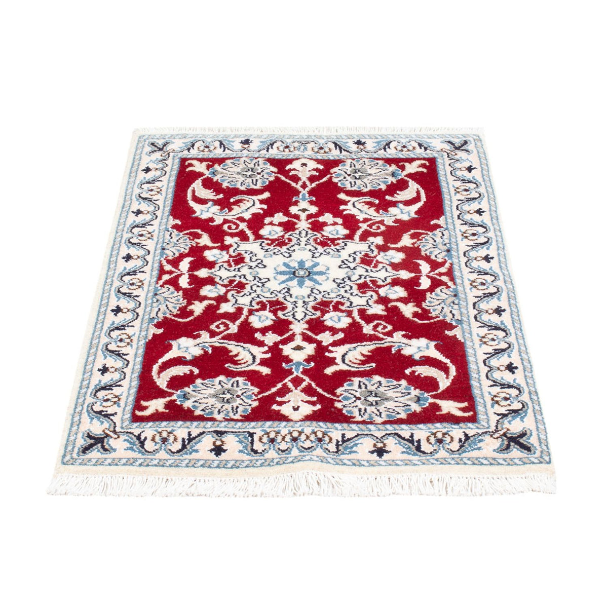 Perserteppich - Nain - 87 x 59 cm - rot