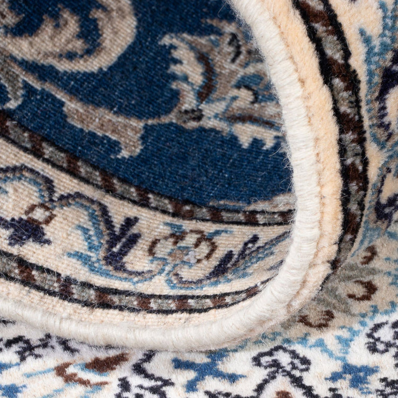 Läufer Perser - Nain - 198 x 79 cm - seeblau