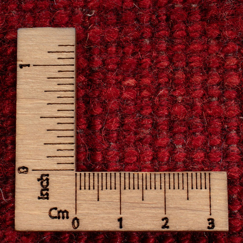 Gabbeh Teppich - Perser quadratisch  - 216 x 207 cm - rot