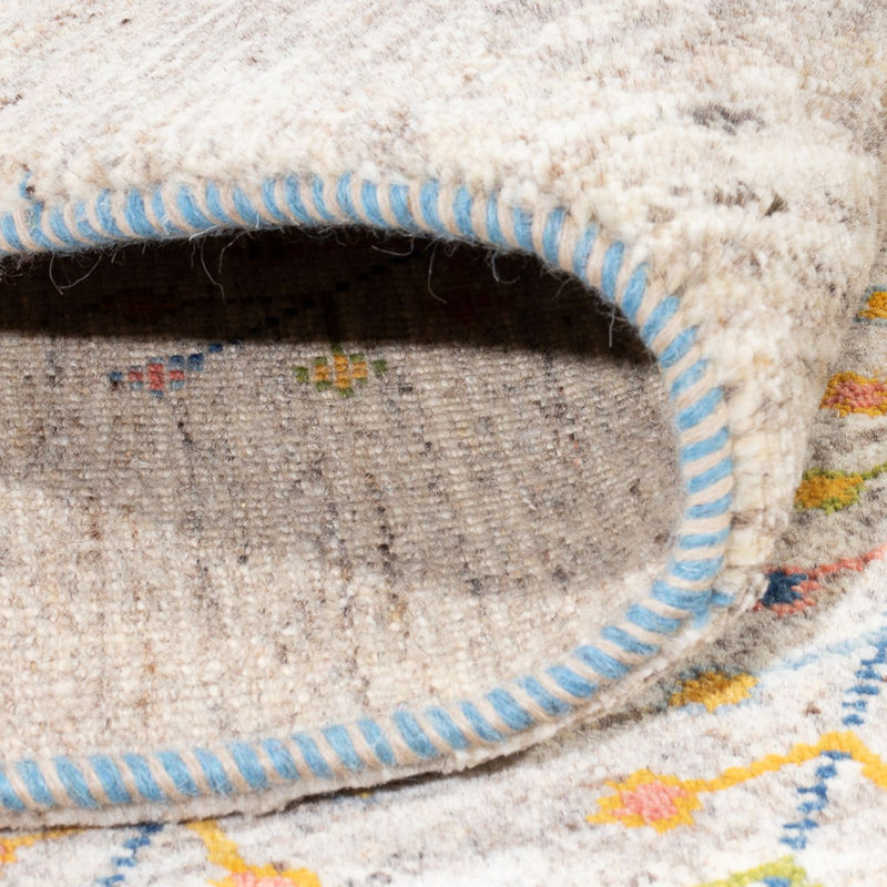 Gabbeh Teppich - Perser - 200 x 151 cm - dunkelbeige