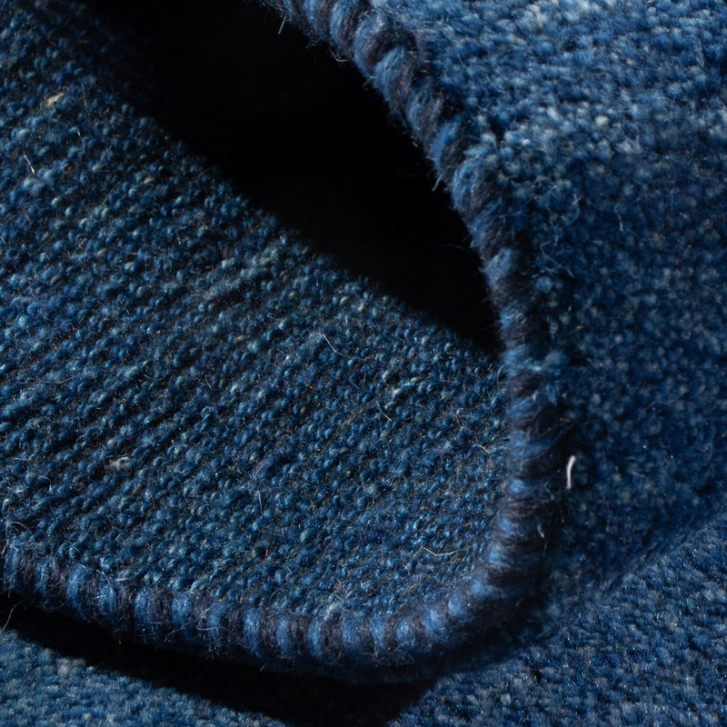 Gabbeh Teppich - Perser - 140 x 72 cm - seeblau