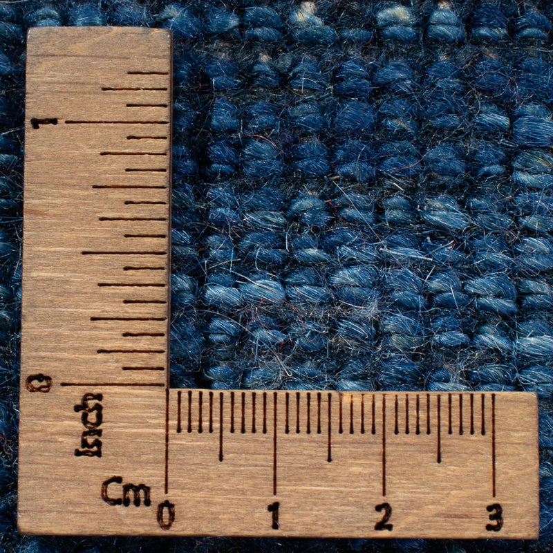 Gabbeh Teppich - Perser - 140 x 72 cm - seeblau