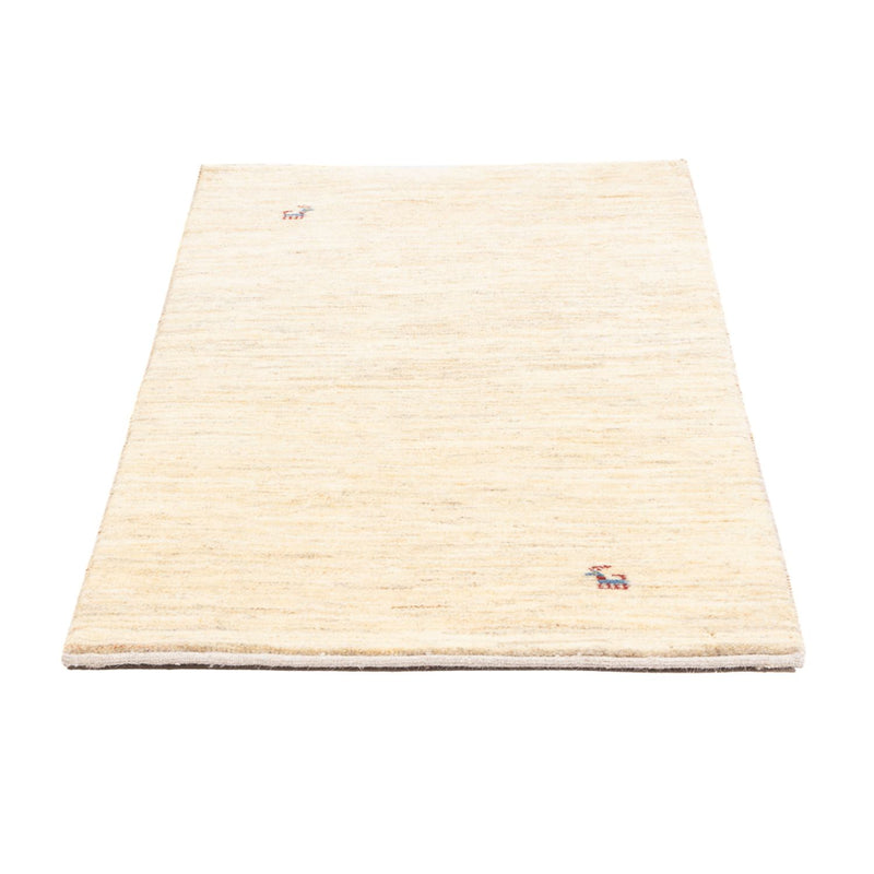 Gabbeh Teppich - Perser - 139 x 71 cm - hellbeige