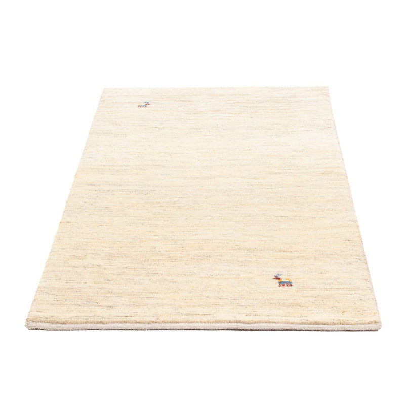 Gabbeh Teppich - Perser - 137 x 73 cm - hellbeige