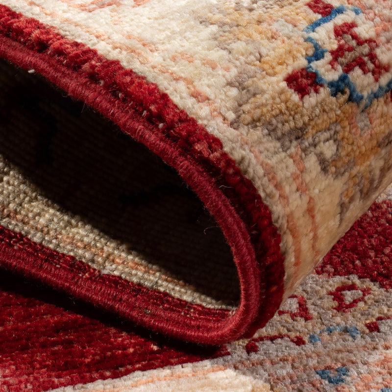 Ziegler Teppich - 90 x 62 cm - rot