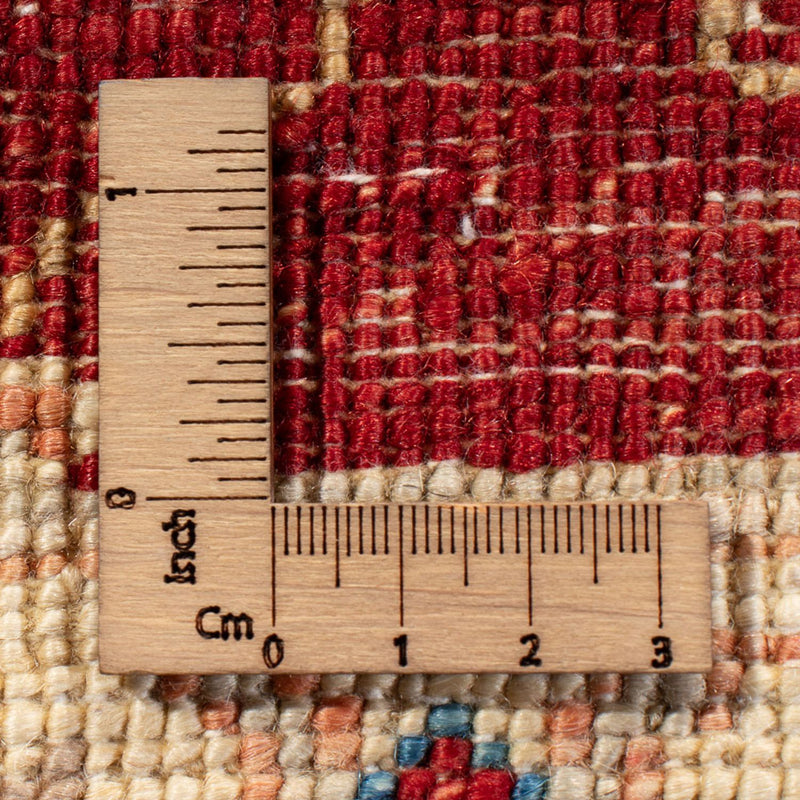 Ziegler Teppich - 90 x 62 cm - rot