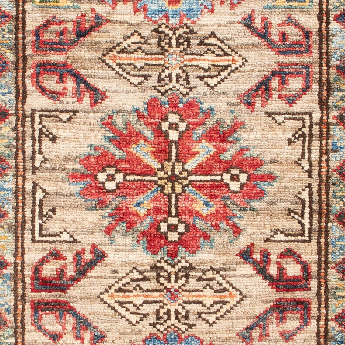 Ziegler Teppich - Kazak - 99 x 60 cm - mehrfarbig