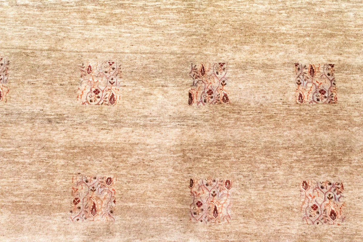 Gabbeh Teppich - Loribaft Indus 258 x 166 cm - grau