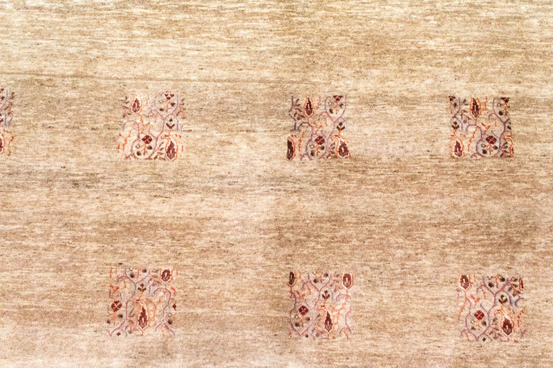 Gabbeh Teppich - Loribaft Indus 258 x 166 cm - grau