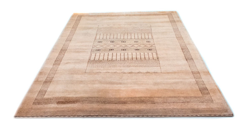 Gabbeh Teppich - Loribaft Indus 222 x 151 cm - beige