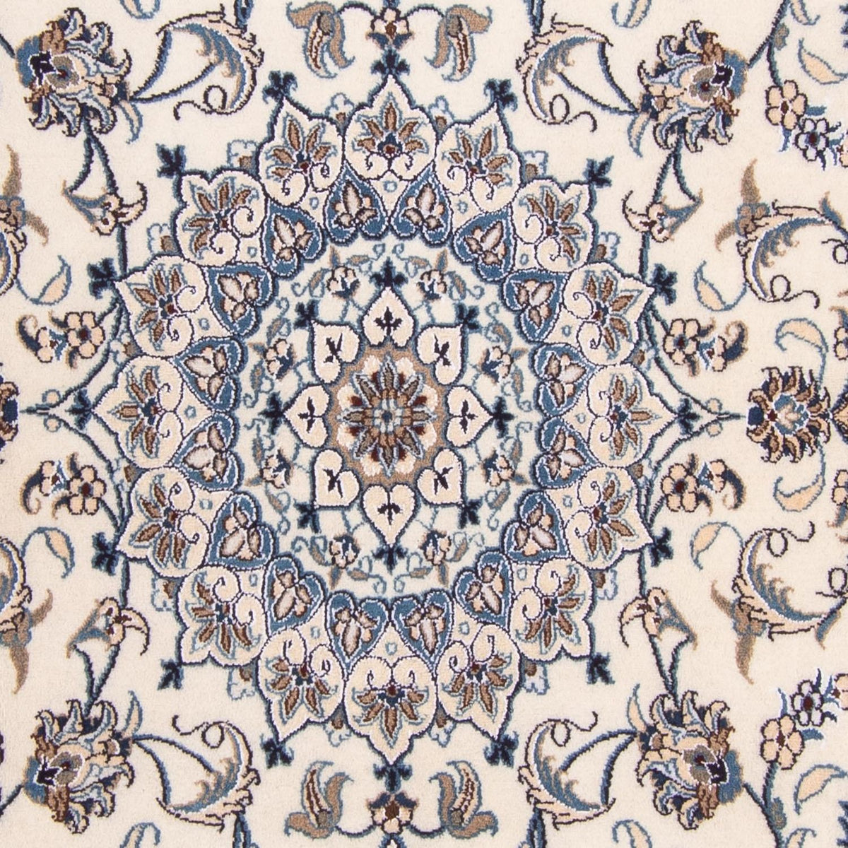 Perserteppich - Nain 266 x 198 cm Wohnzimmer Teppich