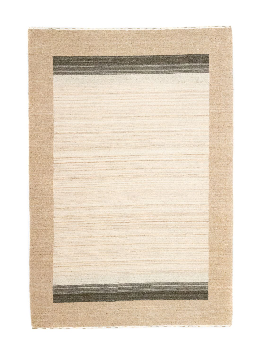 Gabbeh Teppich - Loribaft Softy 182 x 125 cm - beige