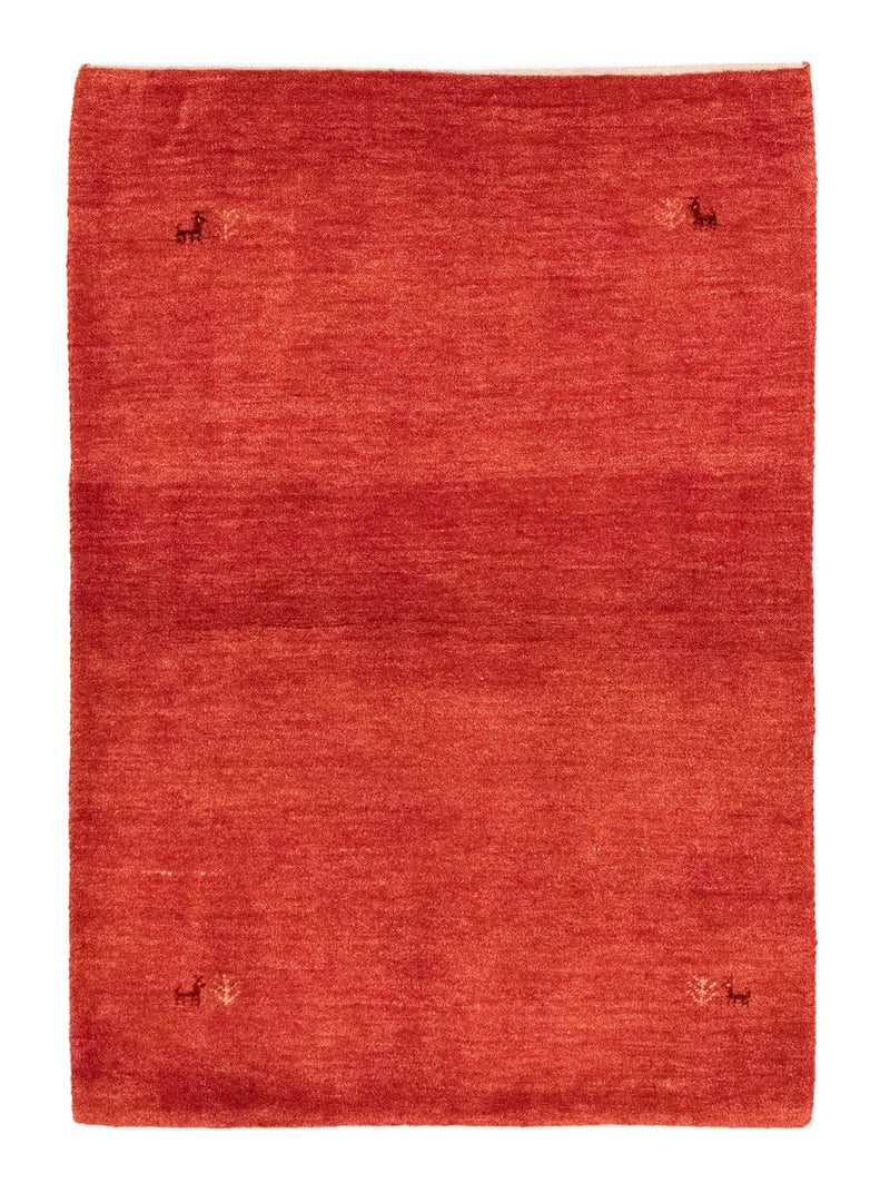 Gabbeh Teppich - Perser 143 x 100 cm - rot
