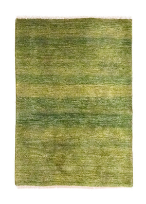 Gabbeh Teppich - Perser 133 x 92 cm - grün