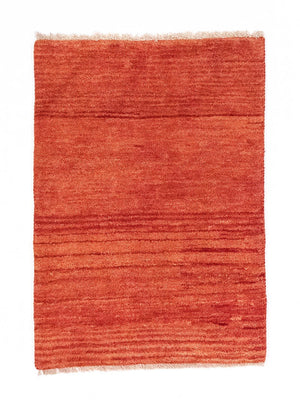 Gabbeh Teppich - Perser 108 x 76 cm - rot