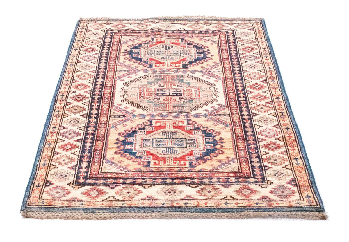 Ziegler Teppich - Kazak 125 x 83 cm - hellblau