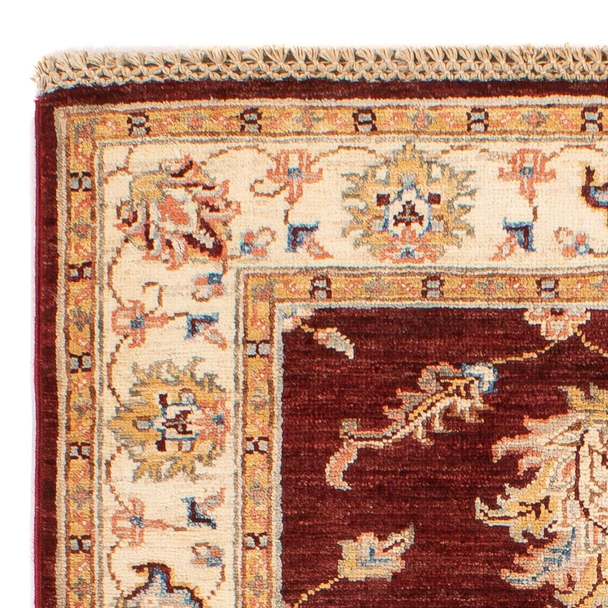 Ziegler Teppich 124 x 84 cm - braun