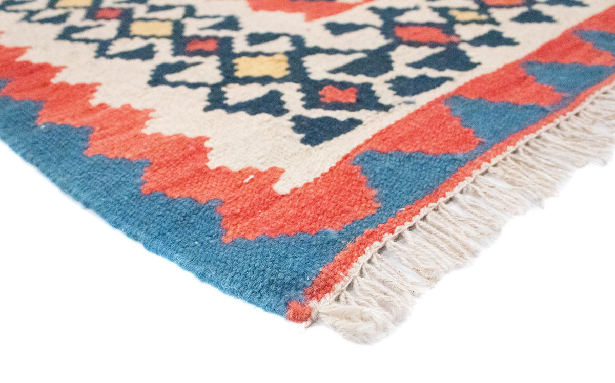 Kelim Teppich - Splash 174 x 128 cm - rot