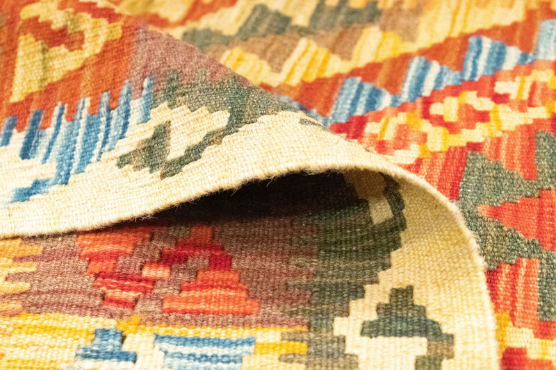 Kelim Teppich - Splash 154 x 99 cm - mehrfarbig