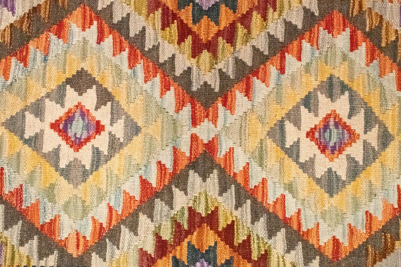 Kelim Teppich - Splash 147 x 97 cm - mehrfarbig
