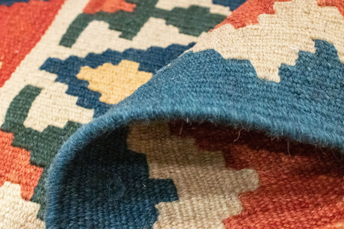 Kelim Teppich - Splash 124 x 84 cm - mehrfarbig