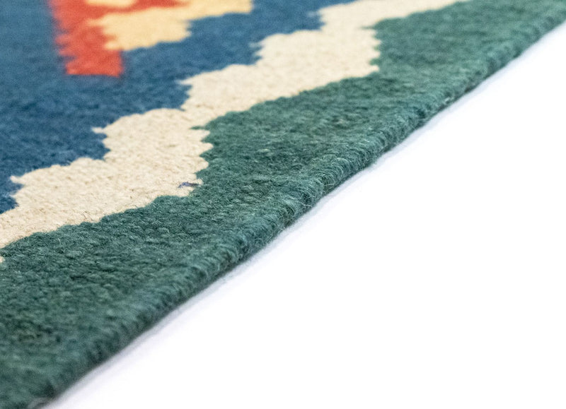 Kelim Teppich - Splash 123 x 84 cm - mehrfarbig