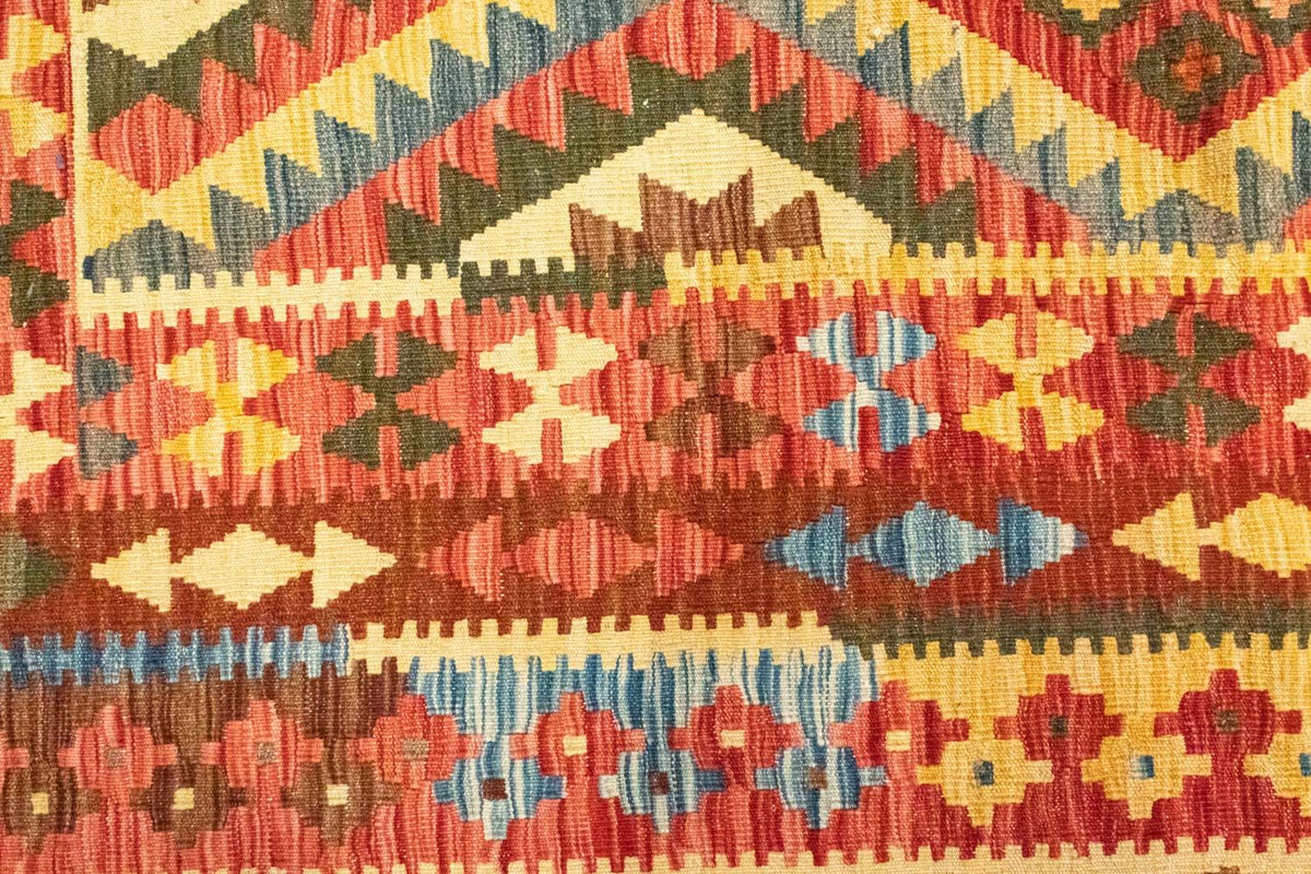 Kelim Teppich - Splash 229 x 174 cm - mehrfarbig