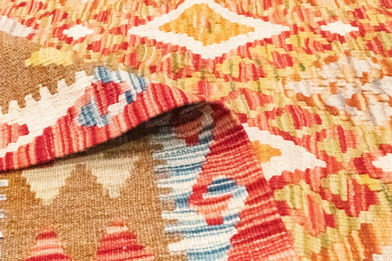 Kelim Teppich - Splash 252 x 162 cm - mehrfarbig