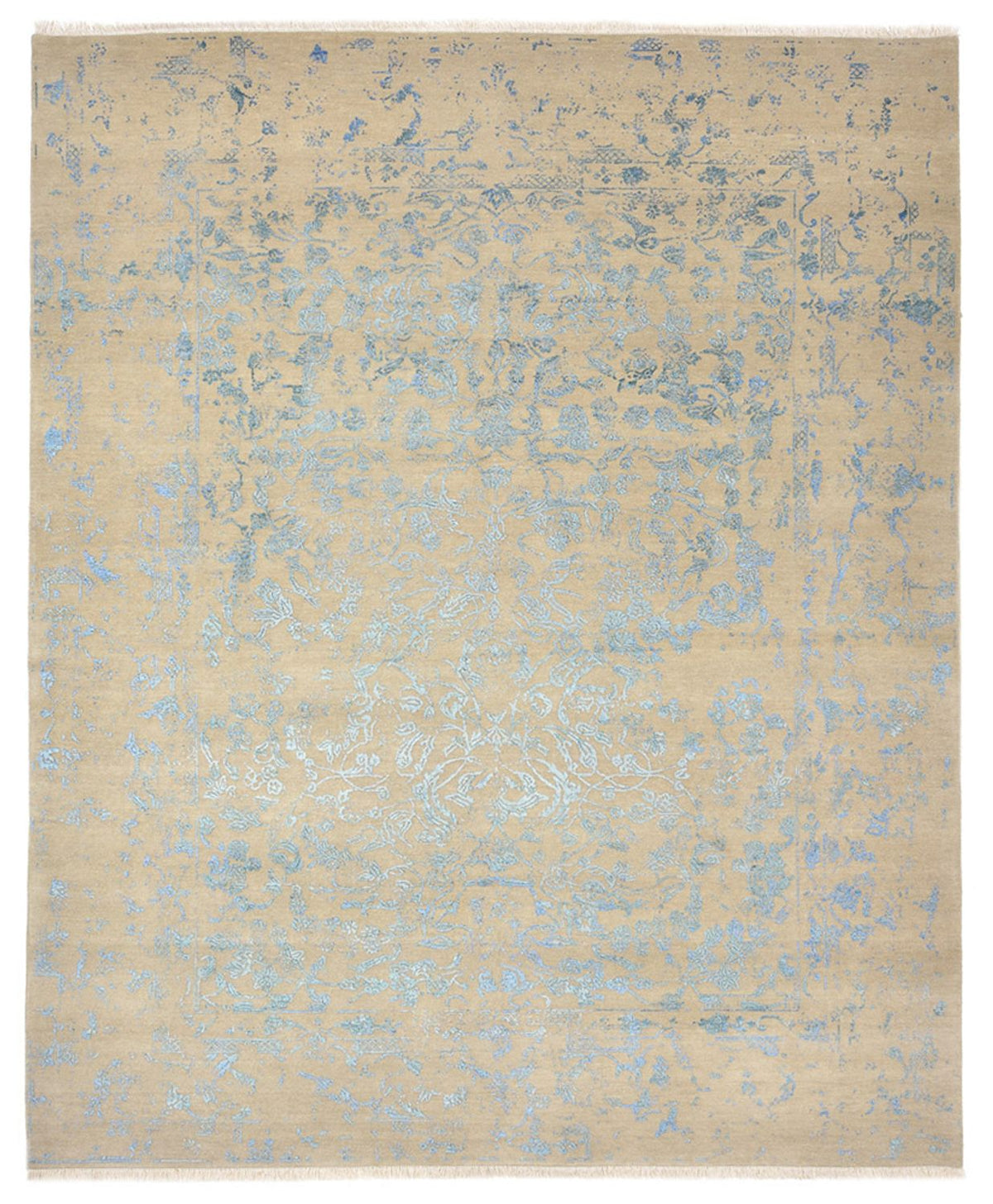 Designer Teppich - 294 x 240 cm - hellbeige
