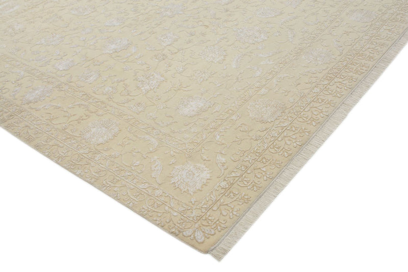 Orientteppich quadratisch  - 255 x 250 cm - hellbeige