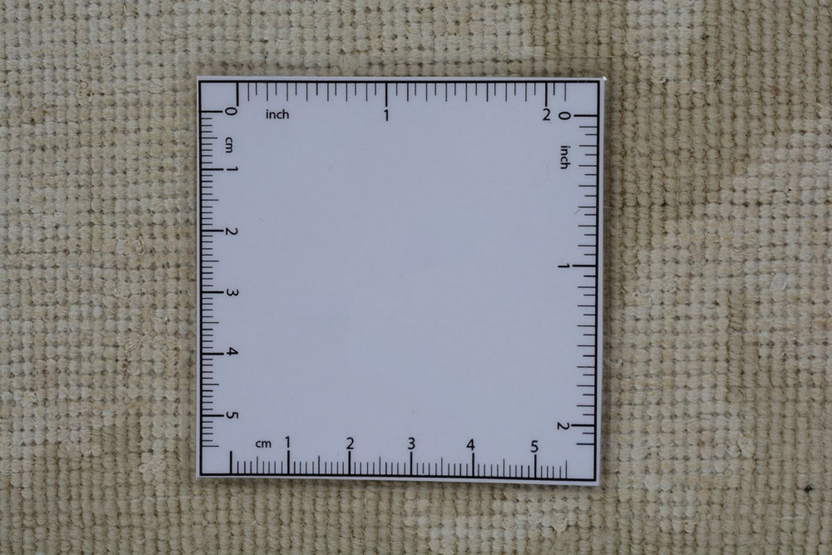 Orientteppich quadratisch  - 204 x 202 cm - hellbeige