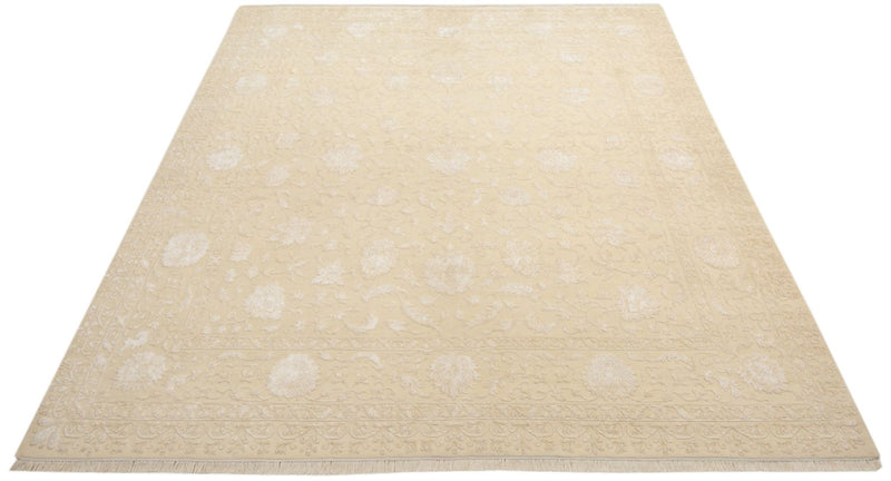 Orientteppich quadratisch  - 309 x 301 cm - hellbeige