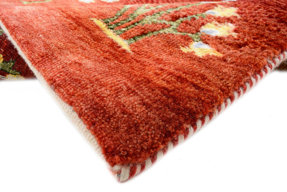 Gabbeh Teppich - Loribaft Indus - 242 x 177 cm - mehrfarbig