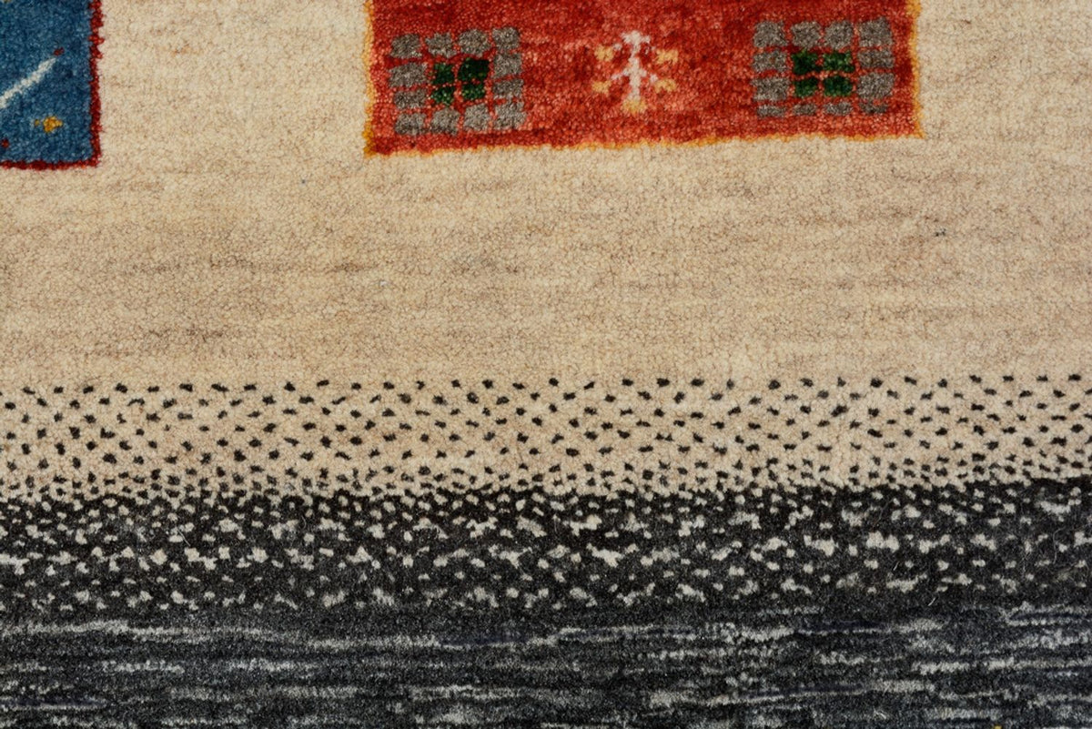 Gabbeh Teppich - Loribaft Indus - 356 x 252 cm - mehrfarbig