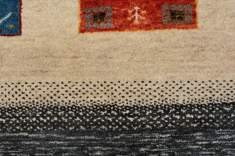 Gabbeh Teppich - Loribaft Indus - 356 x 252 cm - mehrfarbig