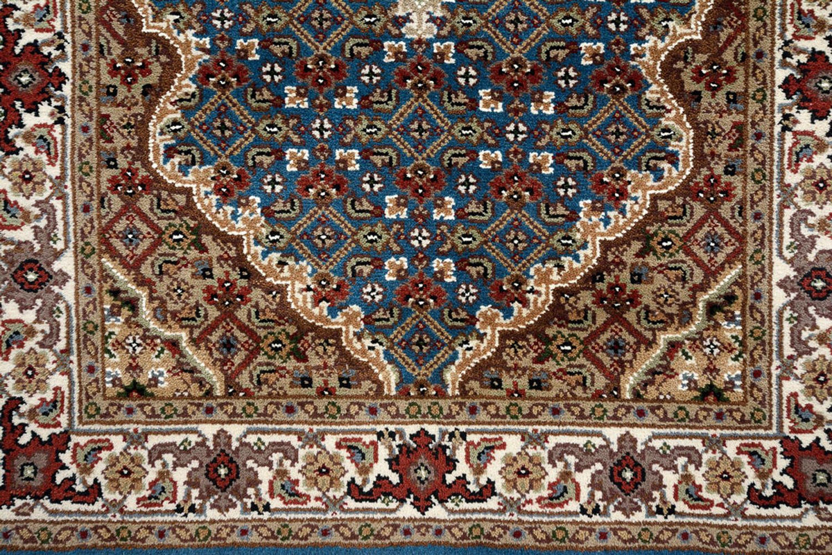 Läufer Orient - Täbriz - 454 x 79 cm - dunkelblau