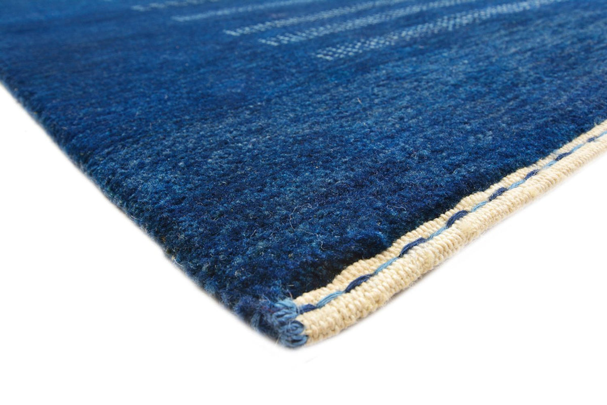 Gabbeh Teppich - Loribaft Indus - 237 x 172 cm - dunkelblau