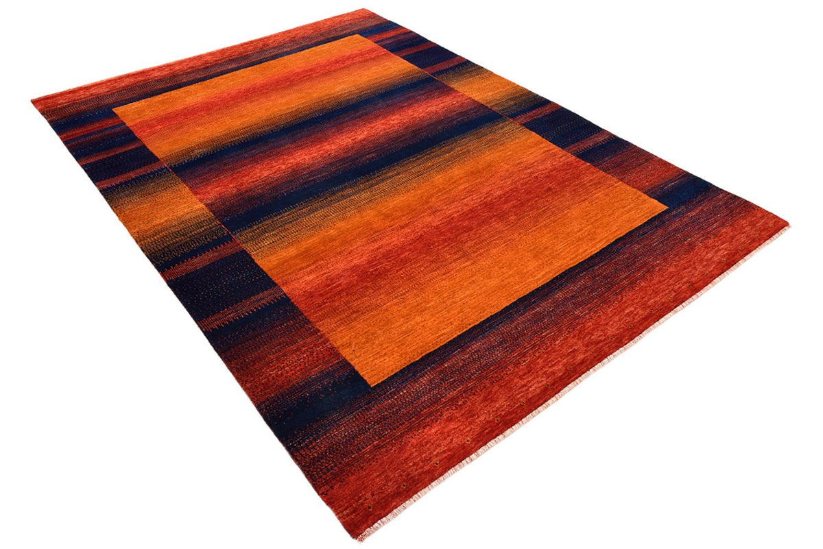 Gabbeh Teppich - Loribaft Indus - 200 x 144 cm - rost