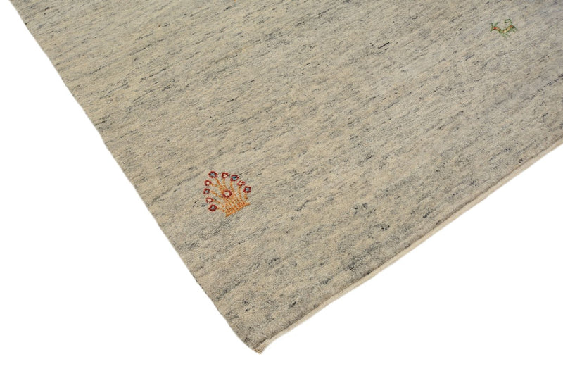 Läufer Gabbeh - Loribaft Indus - 238 x 82 cm - dunkelbeige