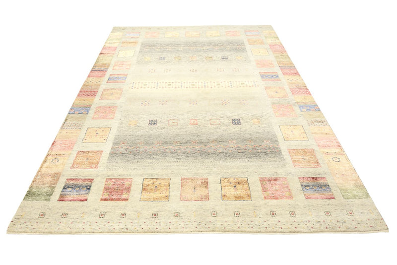 Gabbeh Teppich - Loribaft Indus - 302 x 206 cm - mehrfarbig