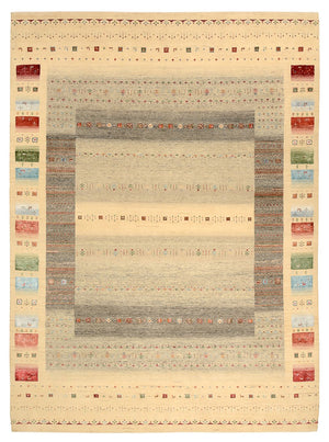 Gabbeh Teppich - Loribaft Indus - 339 x 248 cm - mehrfarbig