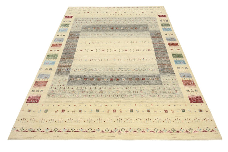 Gabbeh Teppich - Loribaft Indus - 243 x 171 cm - mehrfarbig