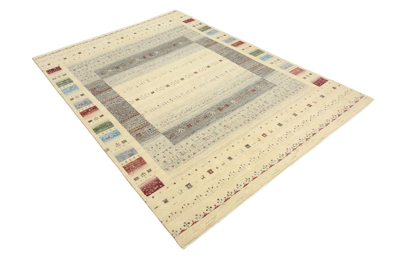Gabbeh Teppich - Loribaft Indus - 243 x 171 cm - mehrfarbig