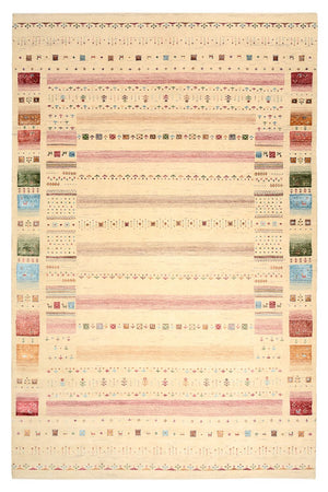 Gabbeh Teppich - Loribaft Indus - 304 x 200 cm - mehrfarbig