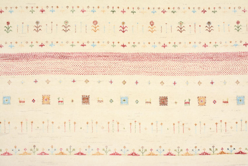 Gabbeh Teppich - Loribaft Indus - 304 x 200 cm - mehrfarbig