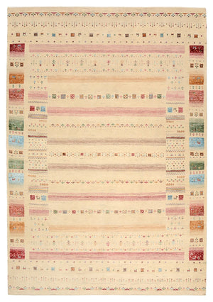 Gabbeh Teppich - Loribaft Indus - 246 x 171 cm - mehrfarbig