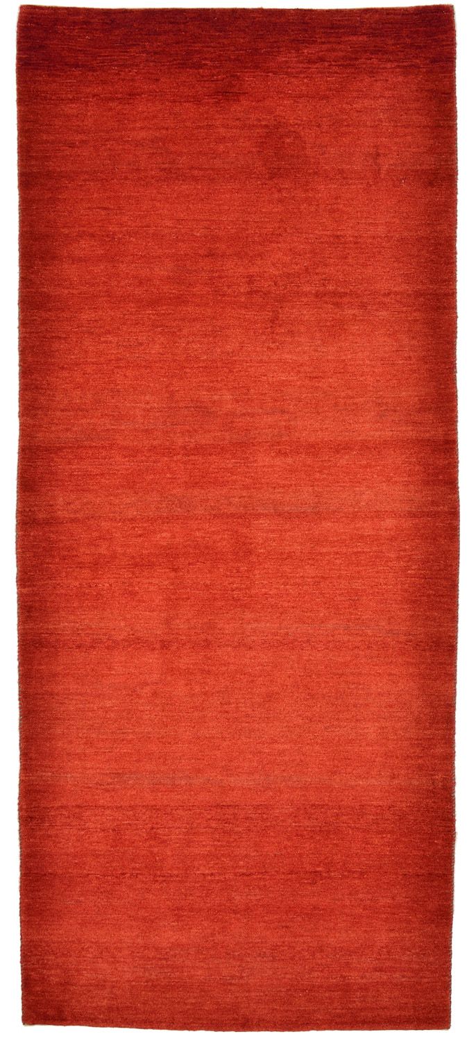 Gabbeh Teppich - Loribaft Perser 208 x 86 cm - rot
