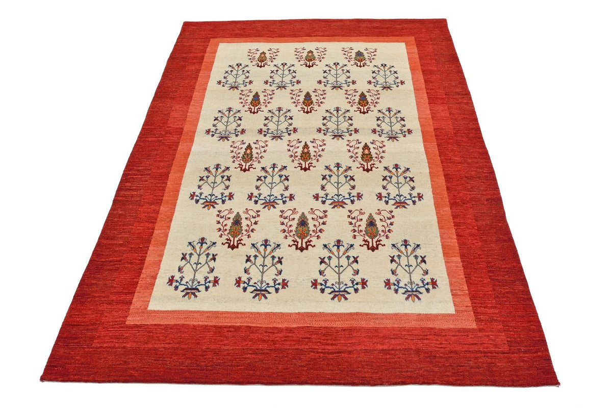Gabbeh Teppich - Kaschkuli Perser 298 x 200 cm - rot